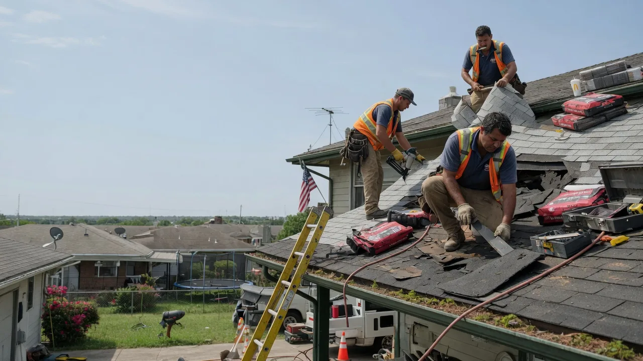 Roof Repair in Howe, OK near me